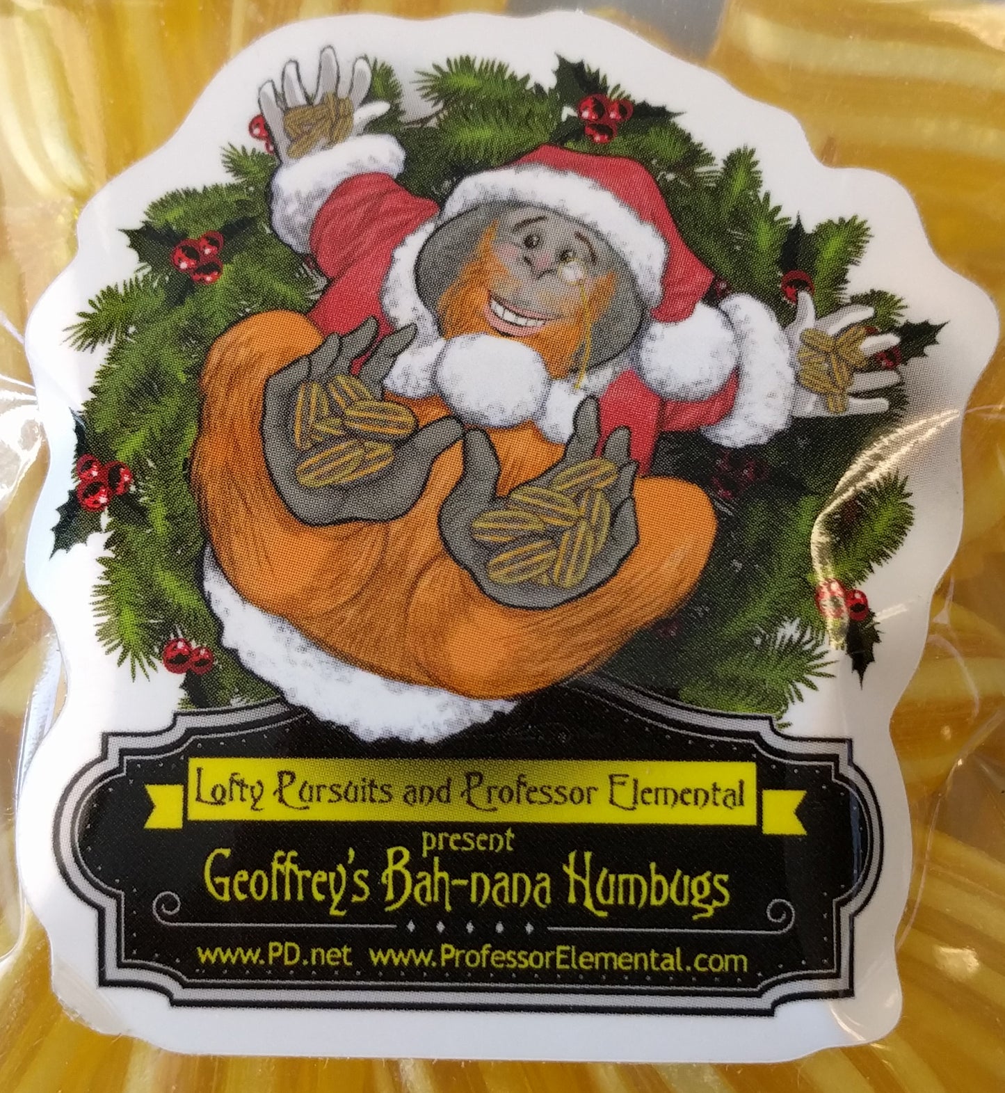 Bah-nana Humbugs de Noël de Geoffrey