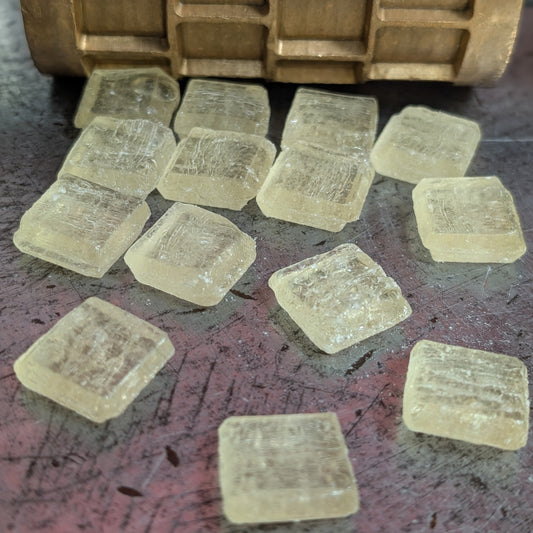 Strawberry Rhubarb Ghost Candy (A low allergen candy)